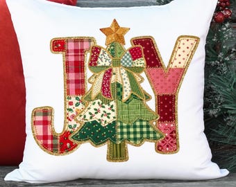 Joy to the World PNG, Coquette Christmas Shirt Design, Baby Jesus PNG, Christian Holiday Clipart, Trendy Faux Patchwork Pillow Sublimation