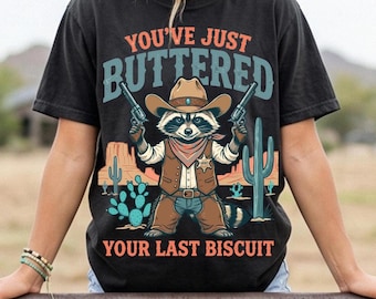 Funny Western Raccoon PNG, Feral Animal PNG, Funny Cowgirl Shirt Design, Chaotic Humor PNG, Sarcastic Quote Sublimation, Country Saying Png