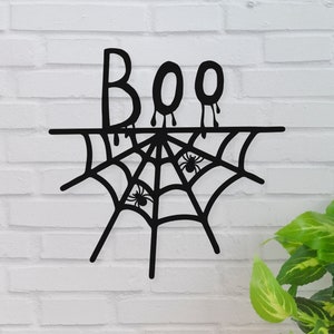 Spiderweb Halloween decor, Boo Decor, Spider web metal decor, Spider web Decor, Halloween Metal Art, Halloween Decor, Gothic Home Decor