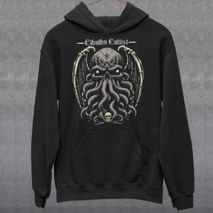 Cthulhu Cultist Hoodie - H.P. Lovecraft Shirt - Cthulhu Gift