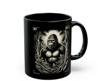 Bigfoot Recording Black Mug