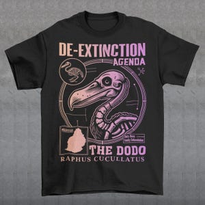 De-Extinction Agenda Dodo T-Shirt - Extinct Animal Shirt - Dodo Lover Gift