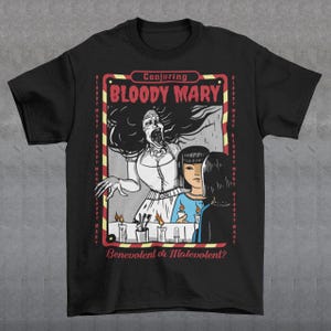 Conjuring Bloody Mary T-Shirt - Urban Legend Shirt - Paranormal Gift
