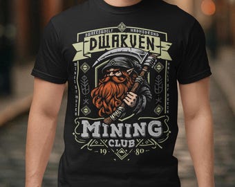 Dwarven Mining Company T-Shirt - Dwarf Mining Shirt