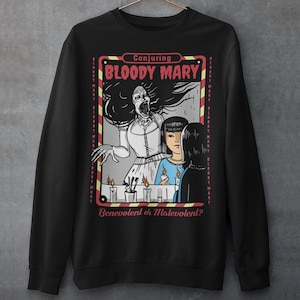Conjuring Bloody Mary Sweatshirt - Urban Legend Shirt - Paranormal Gift
