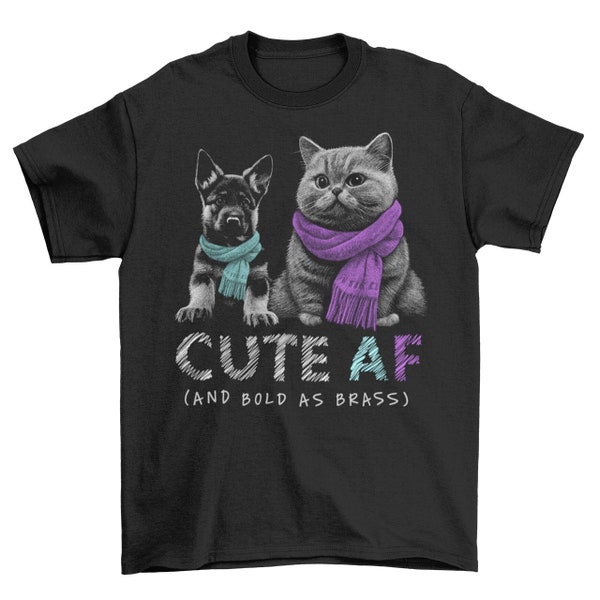 Cute AF (But Bold As Brass) T-Shirt