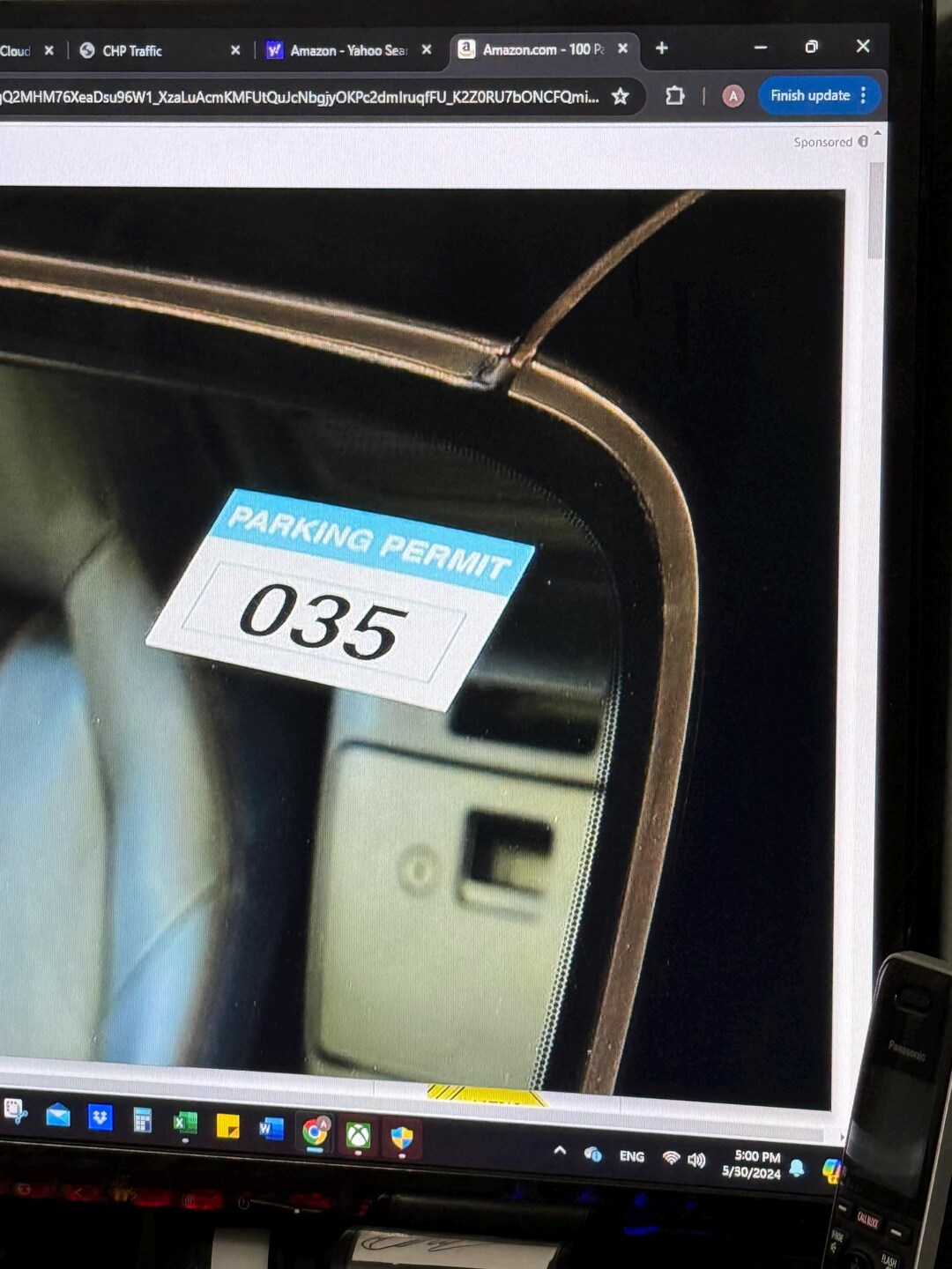 Replacement Parking Permits Stickers - Etsy