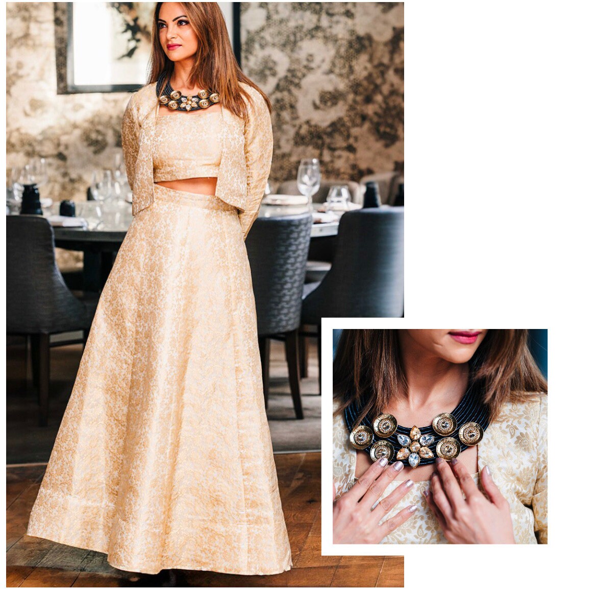 Lehenga skirt hot sale with crop top