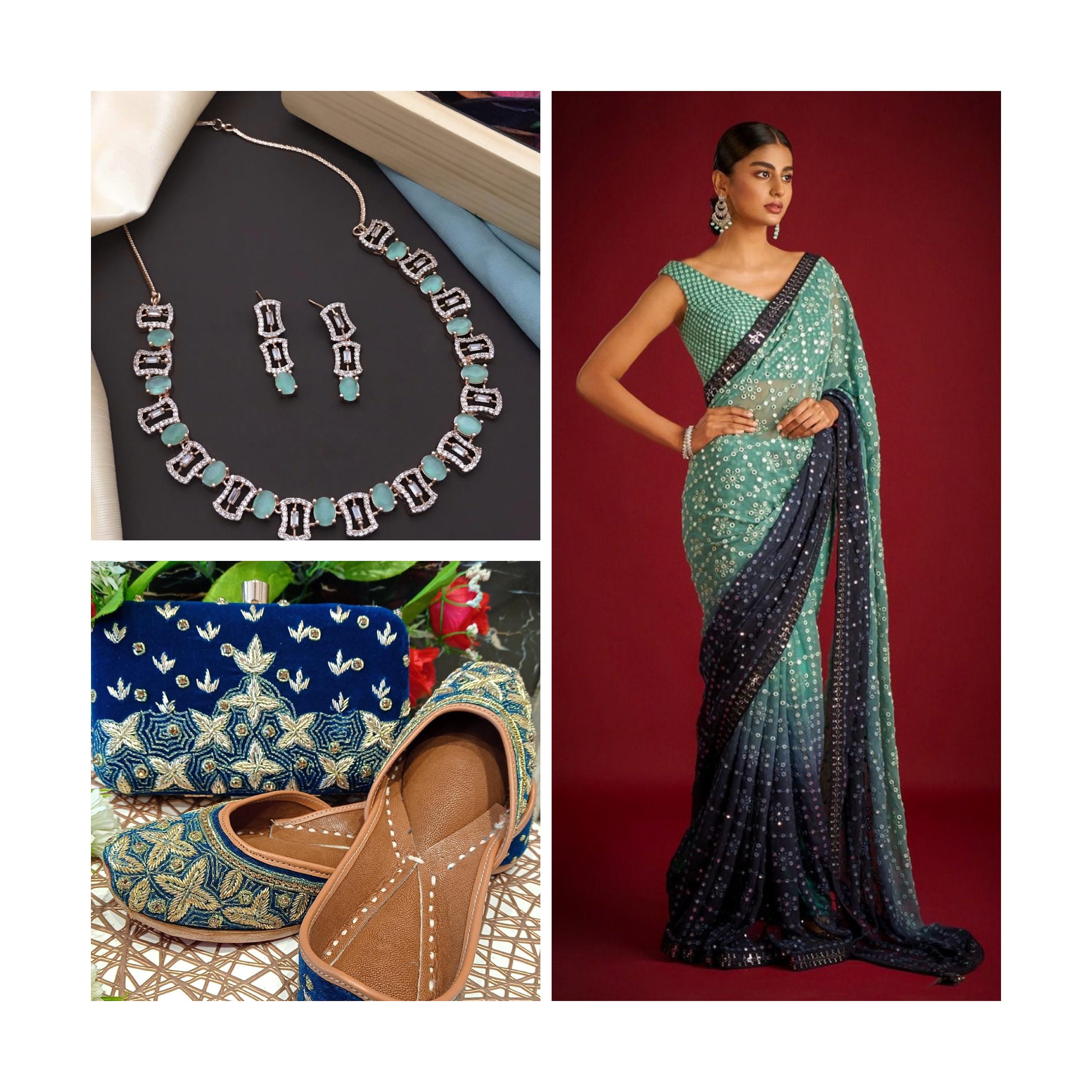 Gold Zircon Ball blouse latkan, Purse hangings, home décor, Bollywood,  Indian, sari, tassel, jhumer, tassel 2 Pair (4 PCS)box51 r2LMSH3