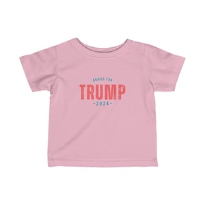 Babies for Trump Baby Tshirt - Unique Political Statement, Great for Casual Wear or Election Parties, Perfect Baby Gift