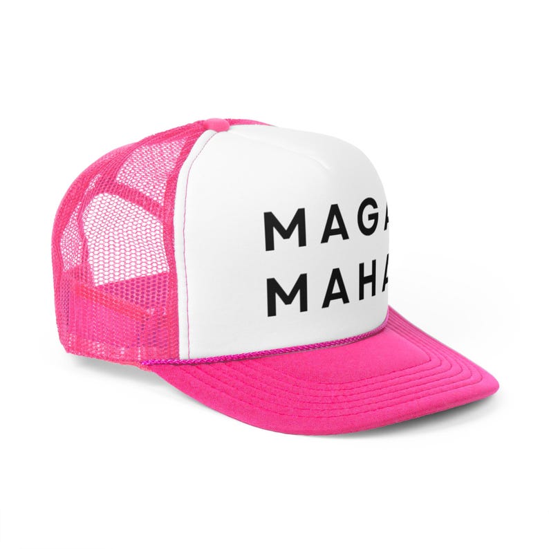 Donald Trump 2024 Trucker Cap: MAGA MAHA Political Hat image 8