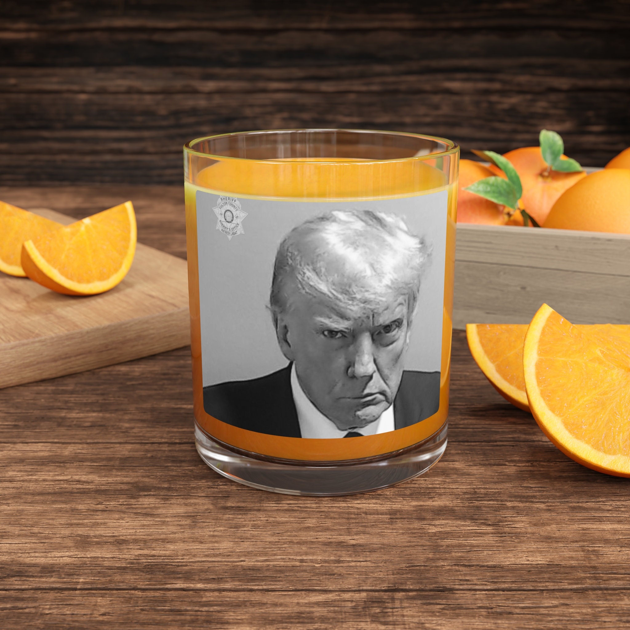 Donald Trump 2024 Mugshot Glass Novelty Bar Accessories Etsy