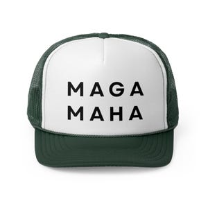 Donald Trump 2024 Trucker Cap: MAGA MAHA Political Hat image 7