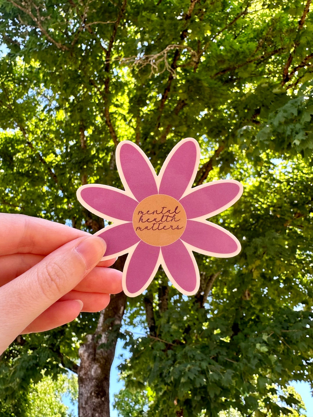Mental Health Matters | Self Growth Sticker - Etsy