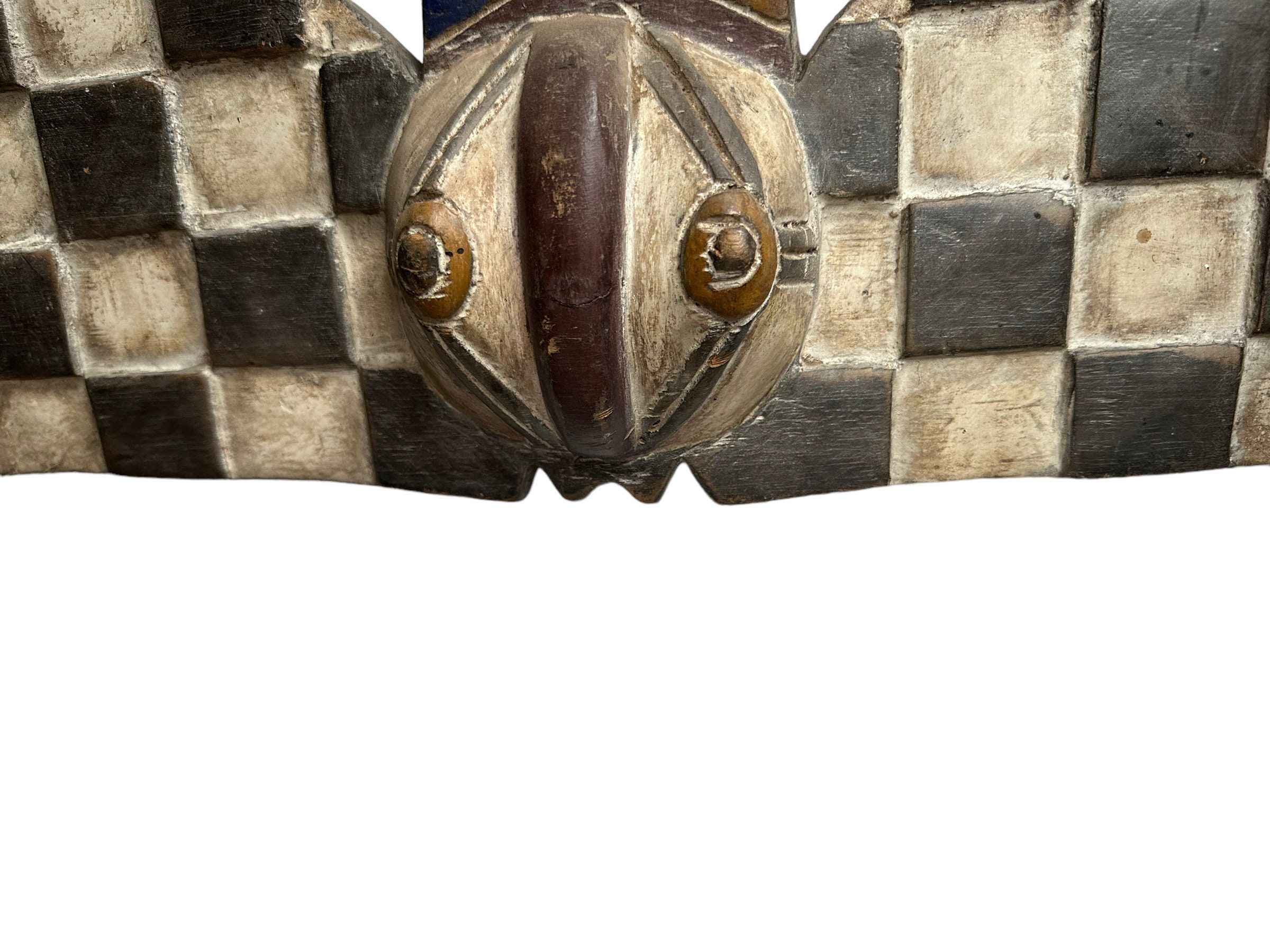 Antique Bwa Hawk Mask: Handcrafted African Tribal Wall Decor - Etsy