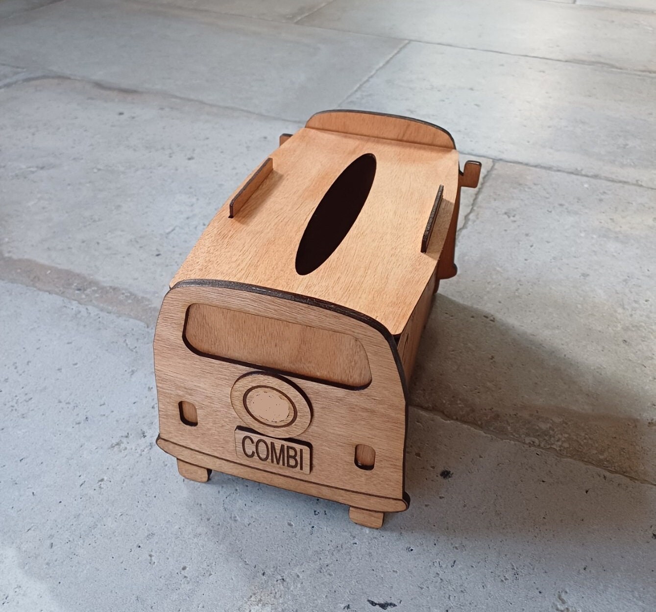 Vintage Van Camper Van Tissue Box DXFSVG Laser Cutting File Etsy UK