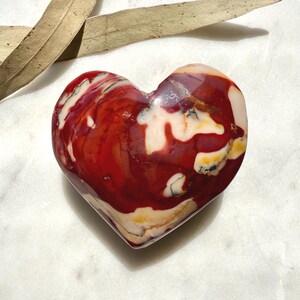Mookaite Heart || Mookaite Crystal Heart || Gift for Crystal Lover || Grounding Crystal || Confidence Crystal || Crystal Gift