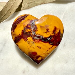 Mookaite Heart || Mookaite Crystal Heart || Gift for Crystal Lover || Grounding Crystal || Confidence Crystal || Crystal Gift