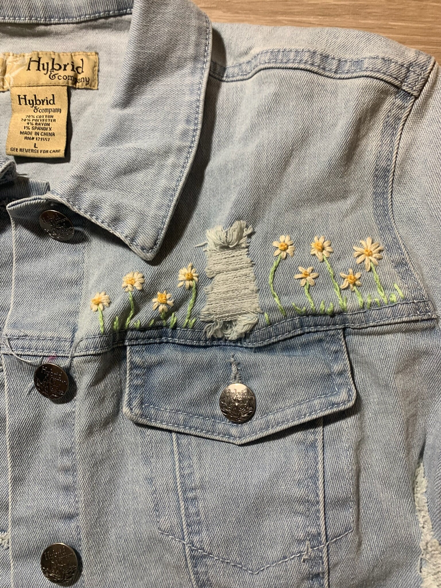 Daisy Denim Jacket main image 1