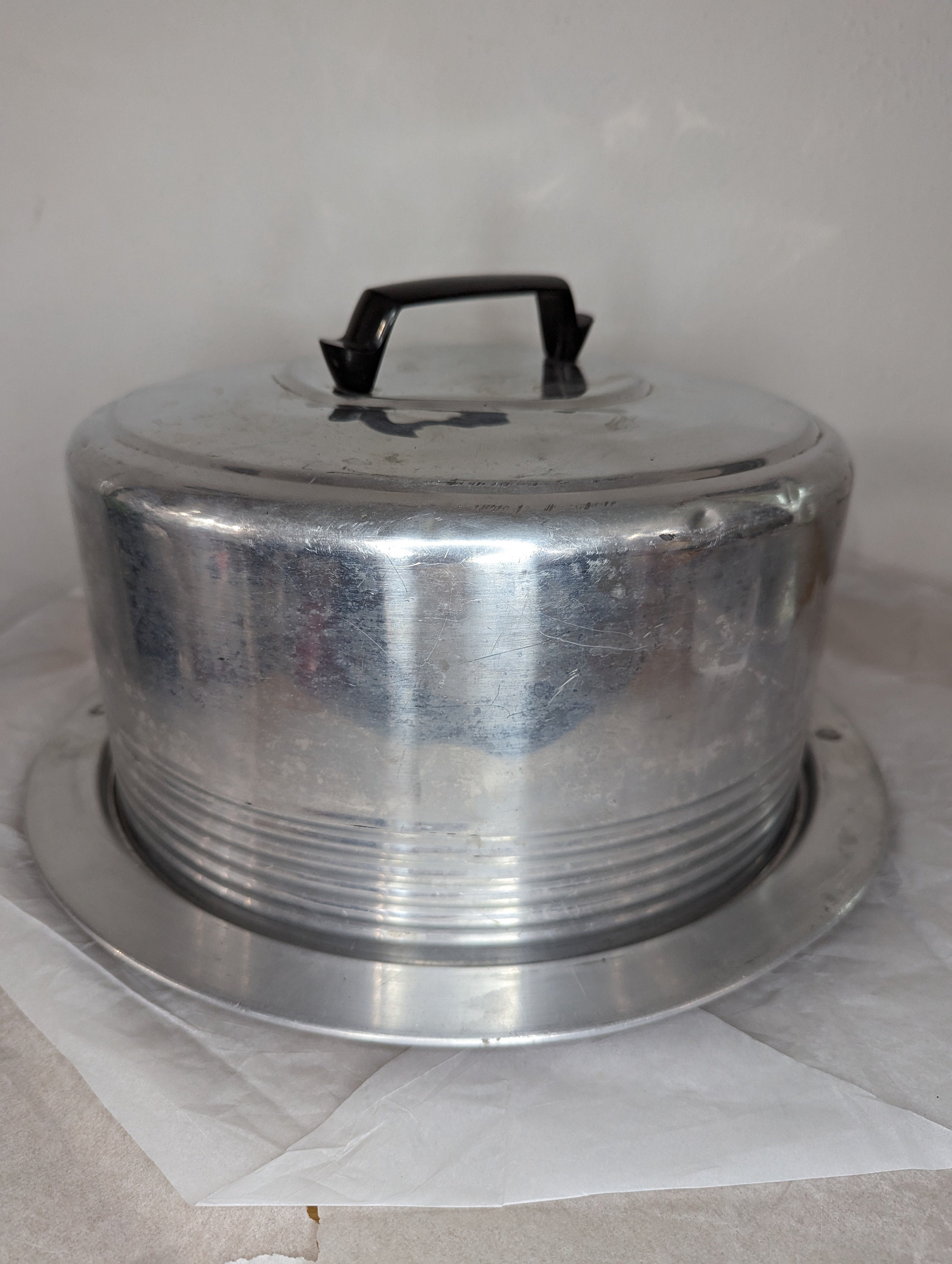 Regal Aluminum Double Decker Cake & Pie Carrier With Locking 