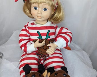 Trim A Home Animated Christmas Doll 24