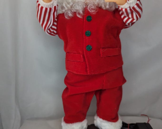 Swingin' Santa Electronic Musical Figure 18 In - Etsy