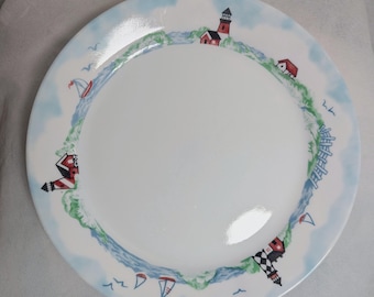 Corelle "Outer Banks" Dinner Plates Set of 5 - 10.5 in size