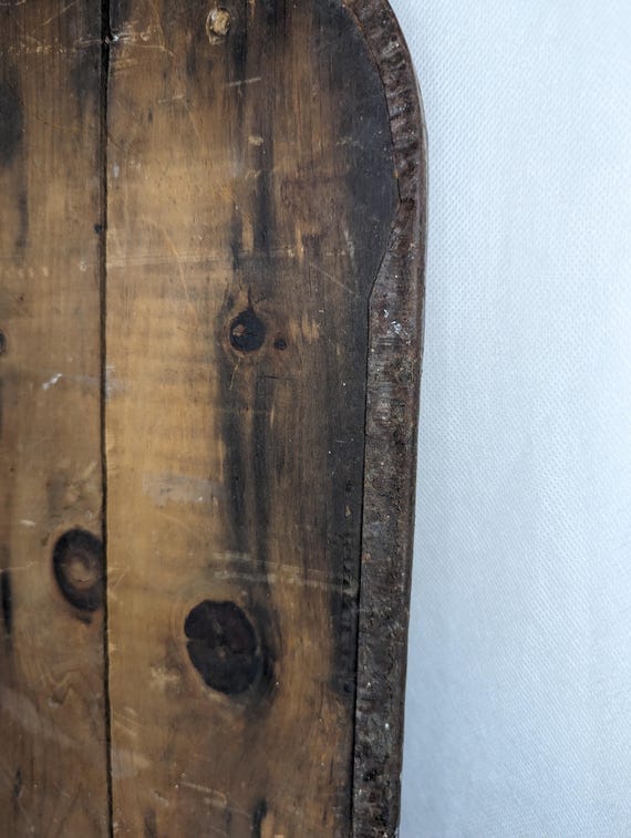 Antique Wabash Mahogany Wabash Screen Door Co. Wood Stove Board - Etsy