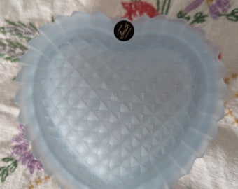 Vintage Glass Trinket Dish