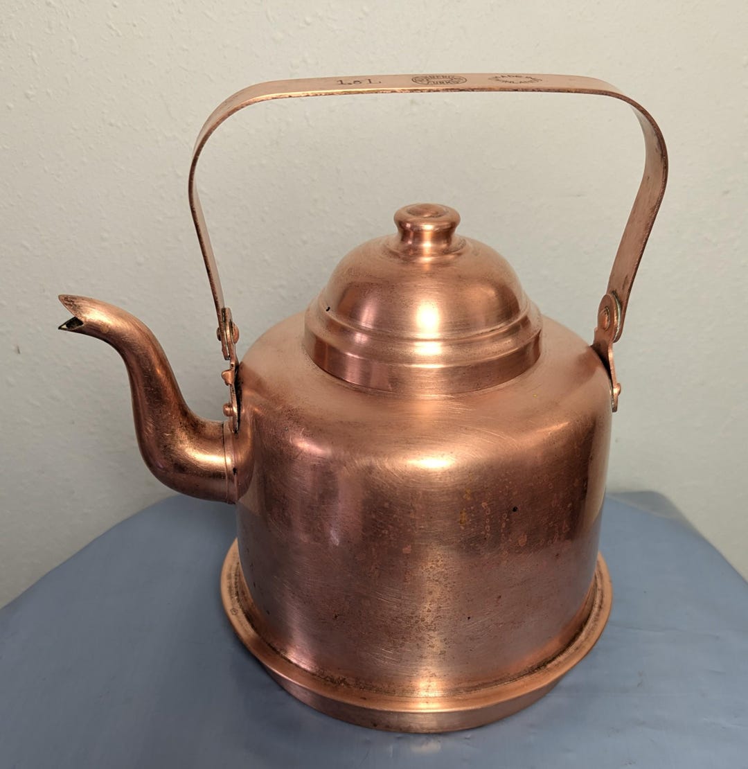 Own Rothberg Rothberg OY Turku Made in Finland 1,8 L Copper Tea Pot - Etsy