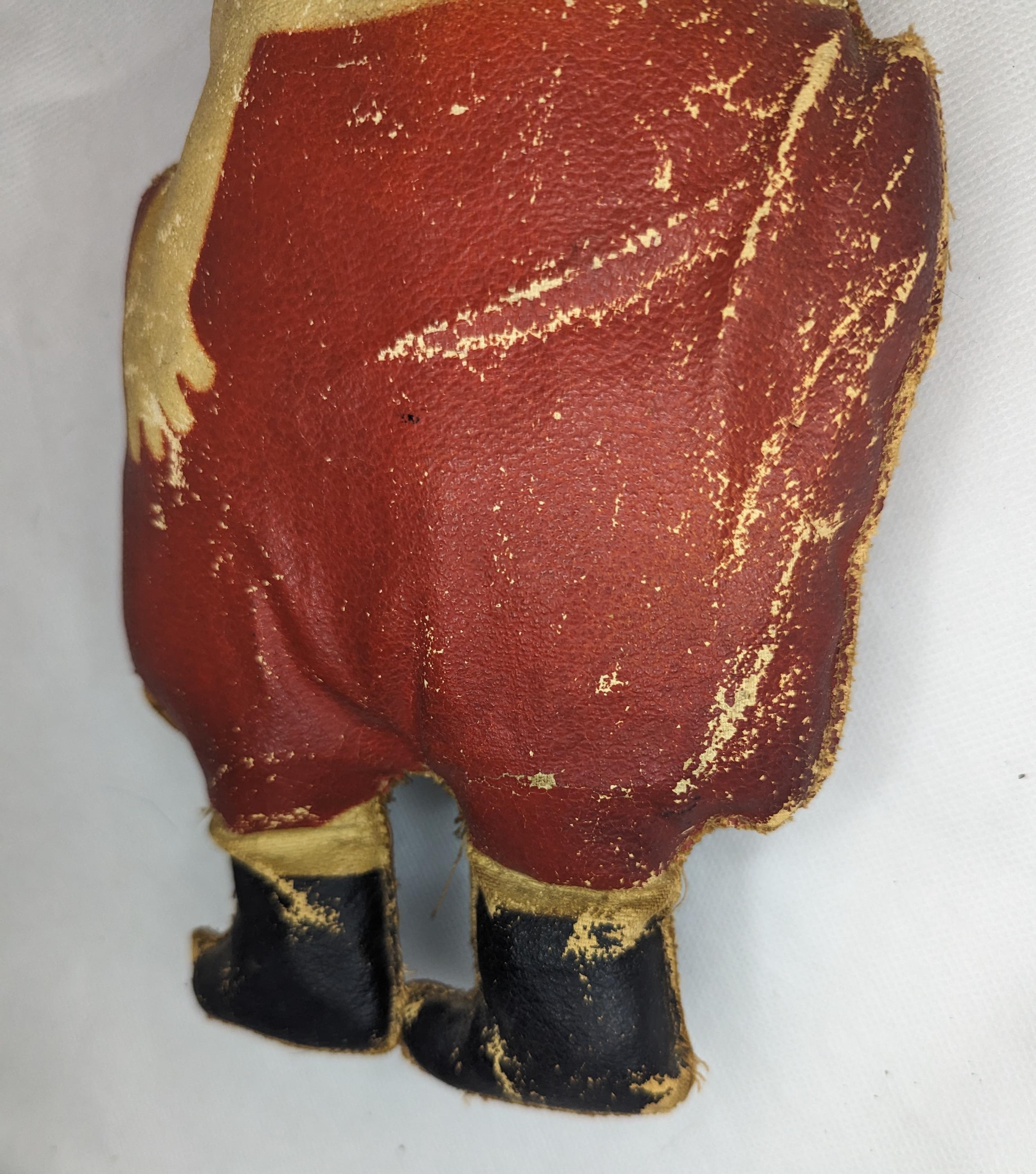 Vintage Antique Skeezix Comic Strip Character Oil Cloth Doll Gasoline