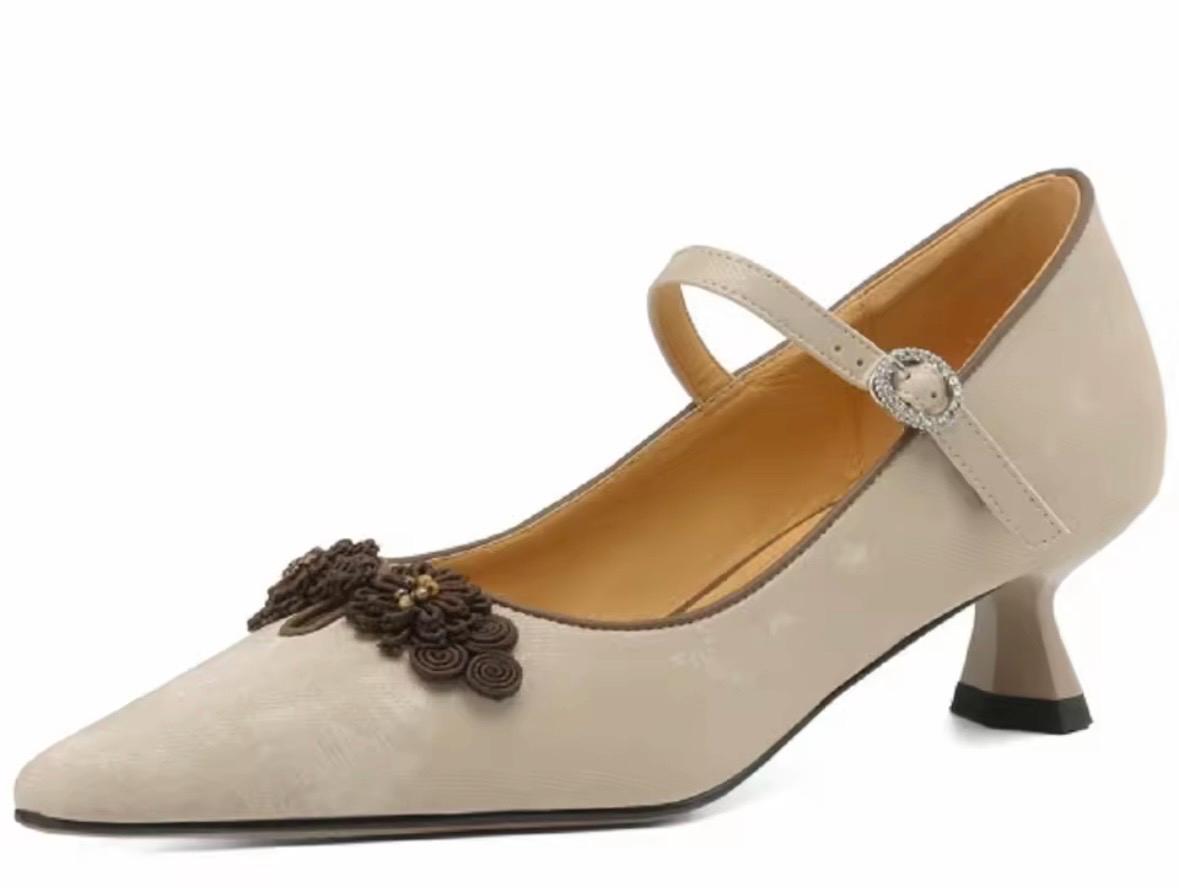 Edwardian leather shoes Titanic 1910s