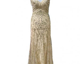 1950s vintage Hollywood dress