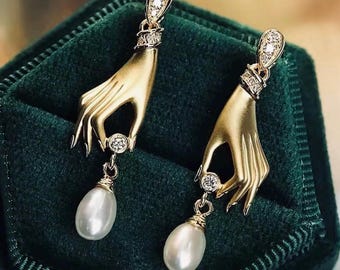 Art deco earrings
