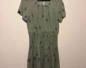 1930s vintage dress Size M