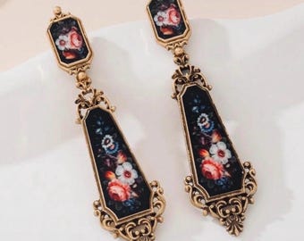 19th Century style Napoleonic Victorian earrings