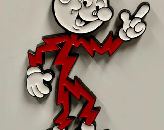 Vintage Reddy Kilowatt Zippo Pocket Tool ~ Knife & File ~ Multi
