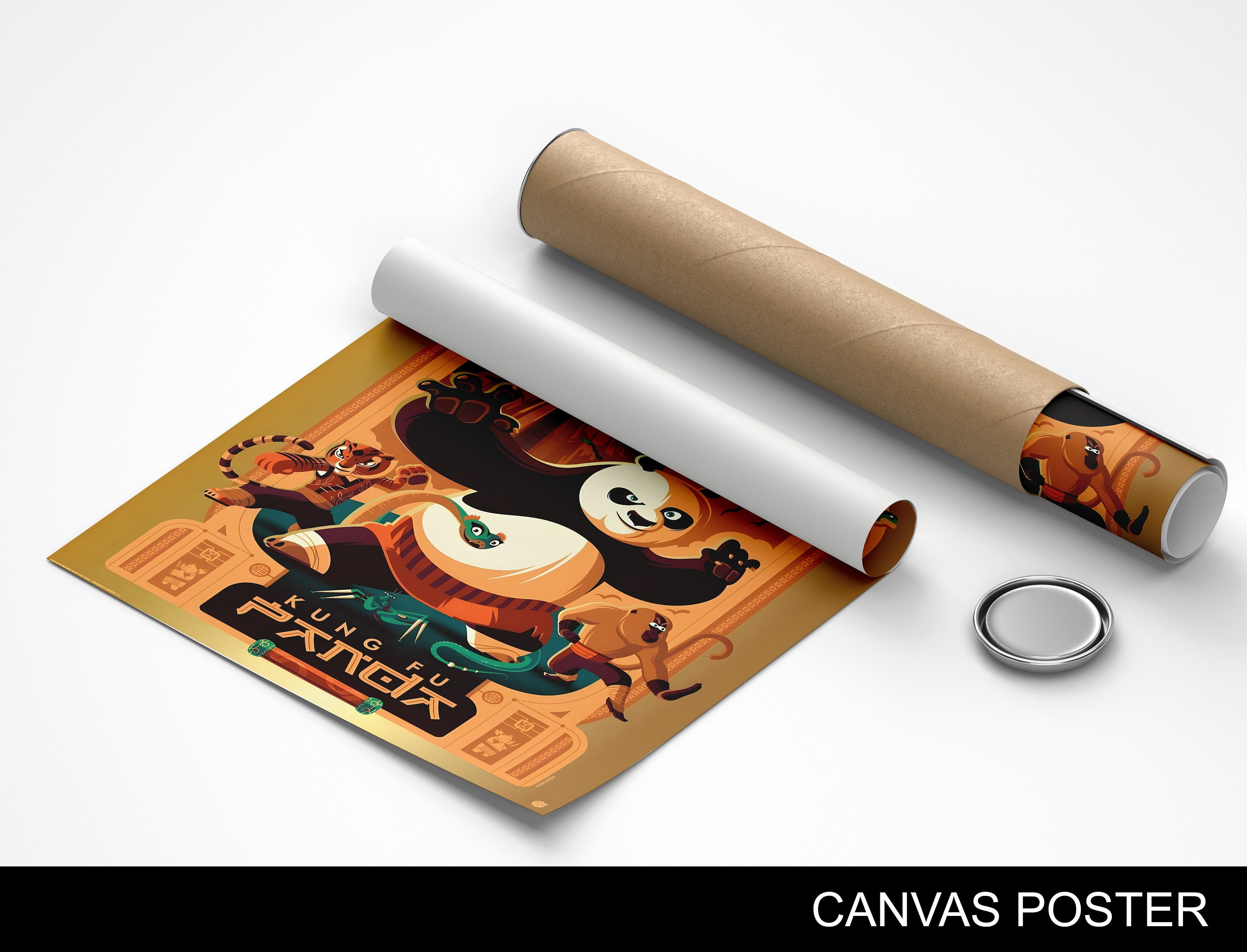 Kung Fu Panda Poster / Kung Fu Panda Movie Poster sold by Warrior ...