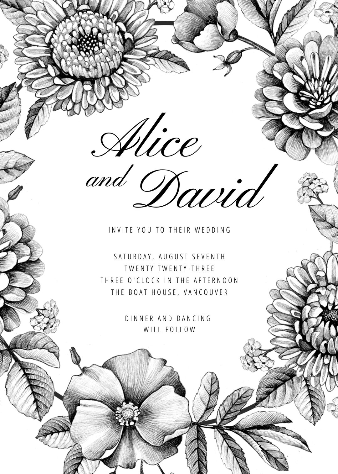 Free Printable Wedding Card Designs