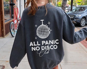 All Panic No Disco Comfort Colors® Pop Punk Shirt Emo Sweatshirt Elder Emo Shirt Emo Shirt It Was Never A Phase Emo Clothing Emo Clothes