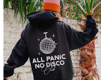 All Panic No Disco Hoodie Pop Punk Shirt Elder Emo Shirt Emo Shirt Emo Sweatshirt It Was Never A Phase Emo Clothing Emo Clothes Still Emo