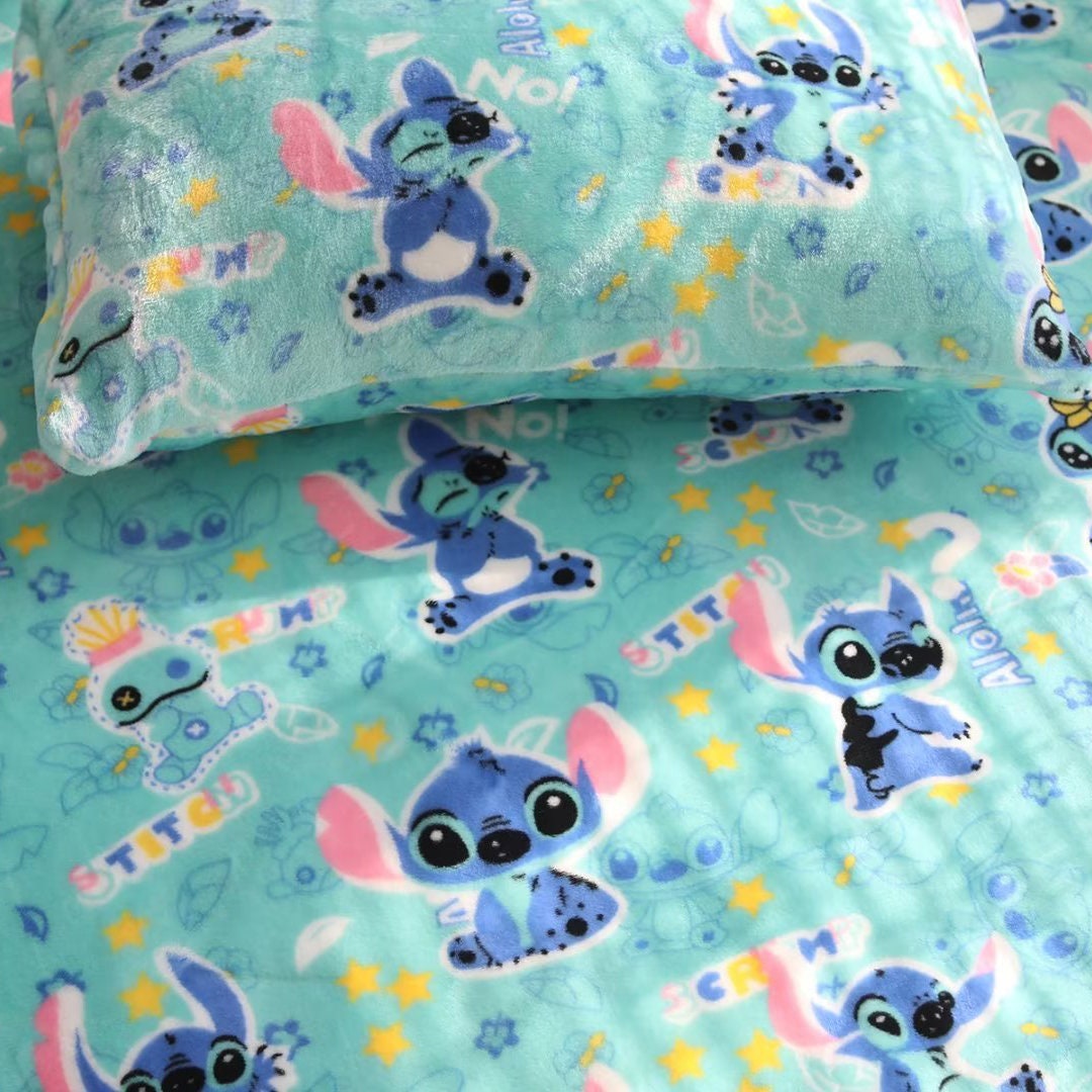 Stitch Blanket From Lilo & Stitch Disney Gifts Gifts for Etsy