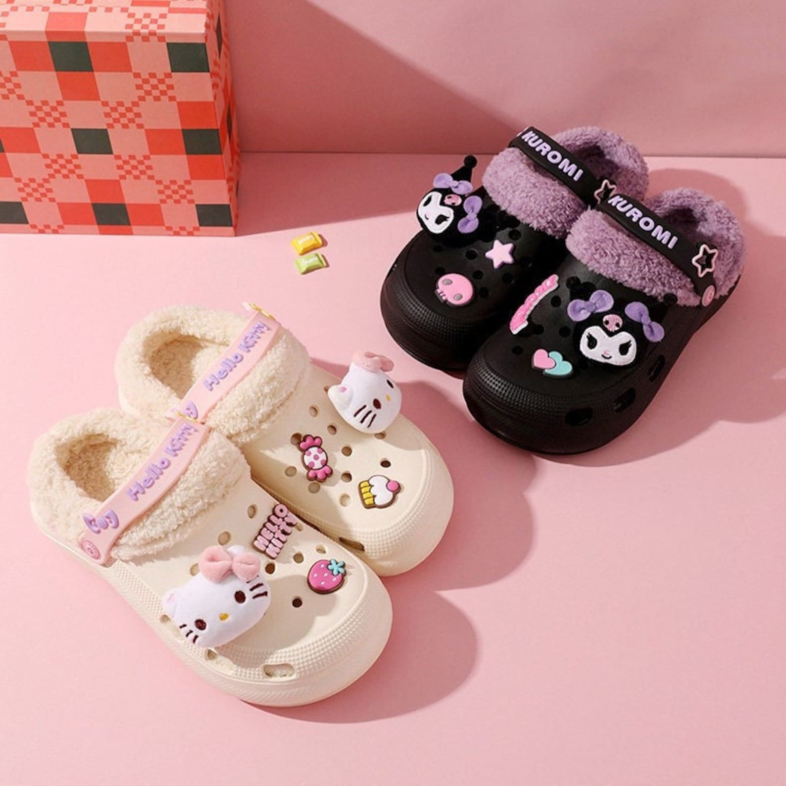 Custom Crocs: Hello Kitty Siren Jibbitz Design - 6w3tcde