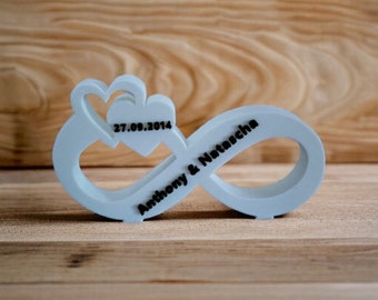 personalized infinity sign