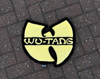 Handmade Tufted Rug | Logo, 90's Rap Decor