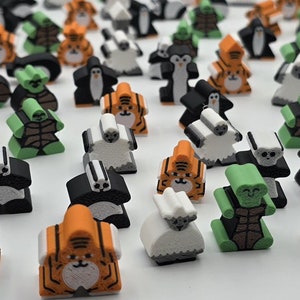 Animals Carcassonne Big Box Meeples – Replacement Pieces