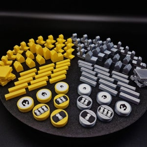 Catan – Peças de jogo de reposição – Básico, Marinheiros, Cidades e Cavaleiros