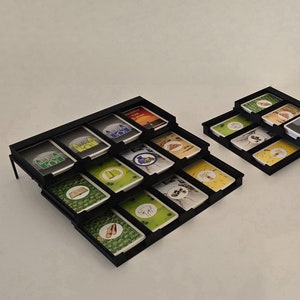 Boîtes à fiches pour Catan | Villes et chevaliers | Organisateur compact pour les cartes de ressources et de développement