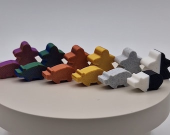 Carcassonne Big Box Meeples – Replacement Pieces