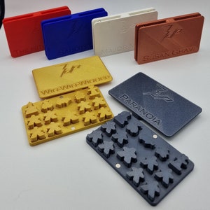 Carcassonne Big Box Meeple Case – Personalized meeple organizer